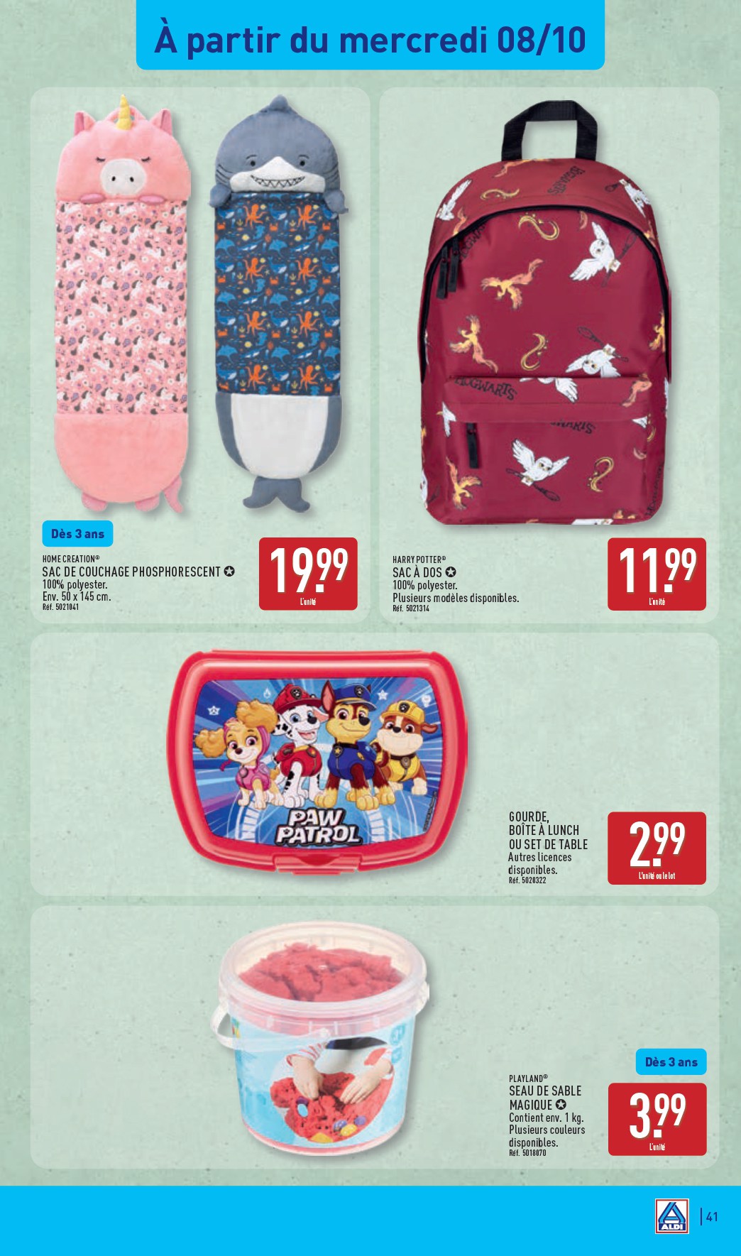 aldi - Catalogue ALDI valable du 07/10 au 13/10 - page: 43