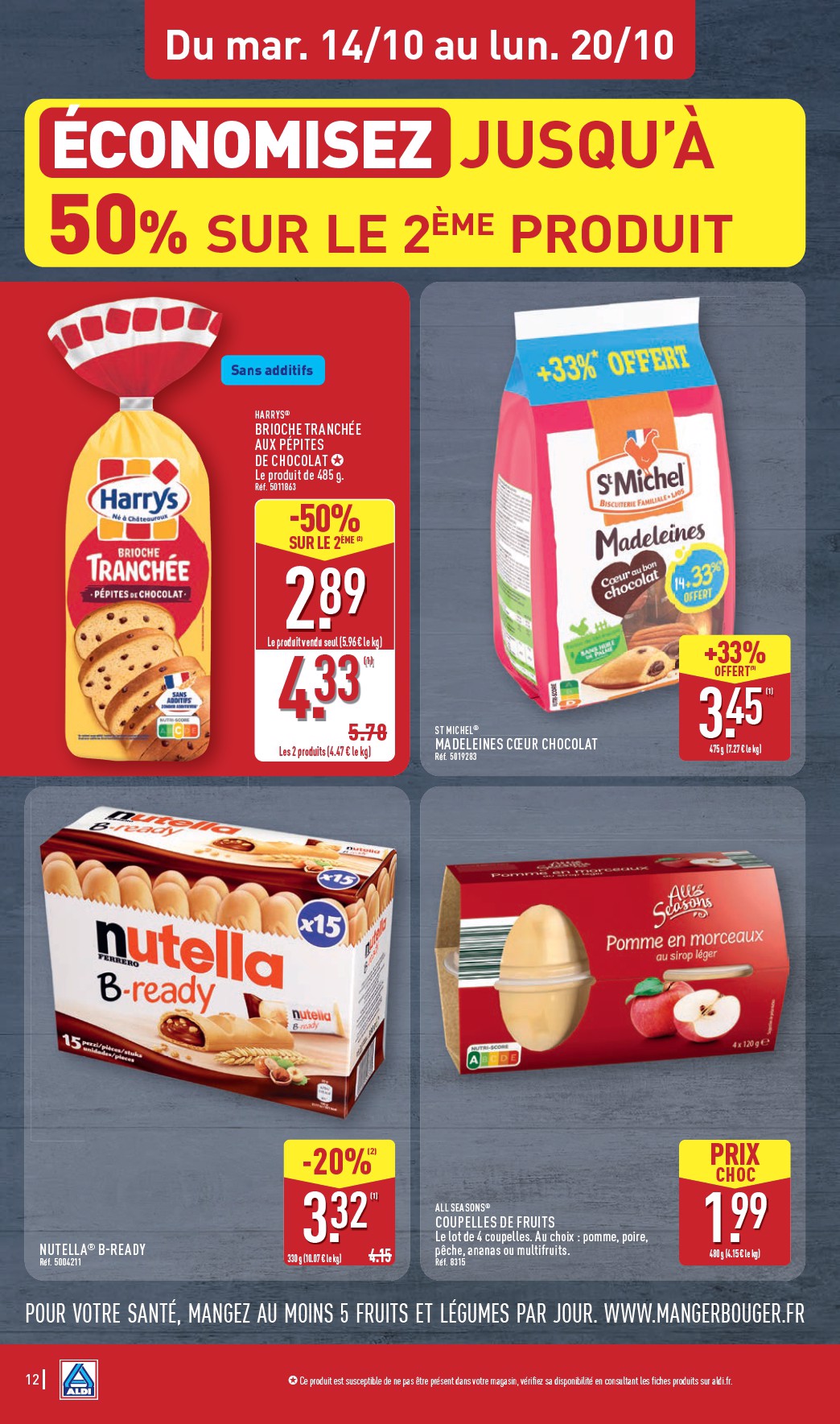 aldi - Catalogue ALDI valable du 14/10 au 20/10 - page: 14 aldi - Catalogue ALDI valable du 14/10 au 20/10 - page: 14