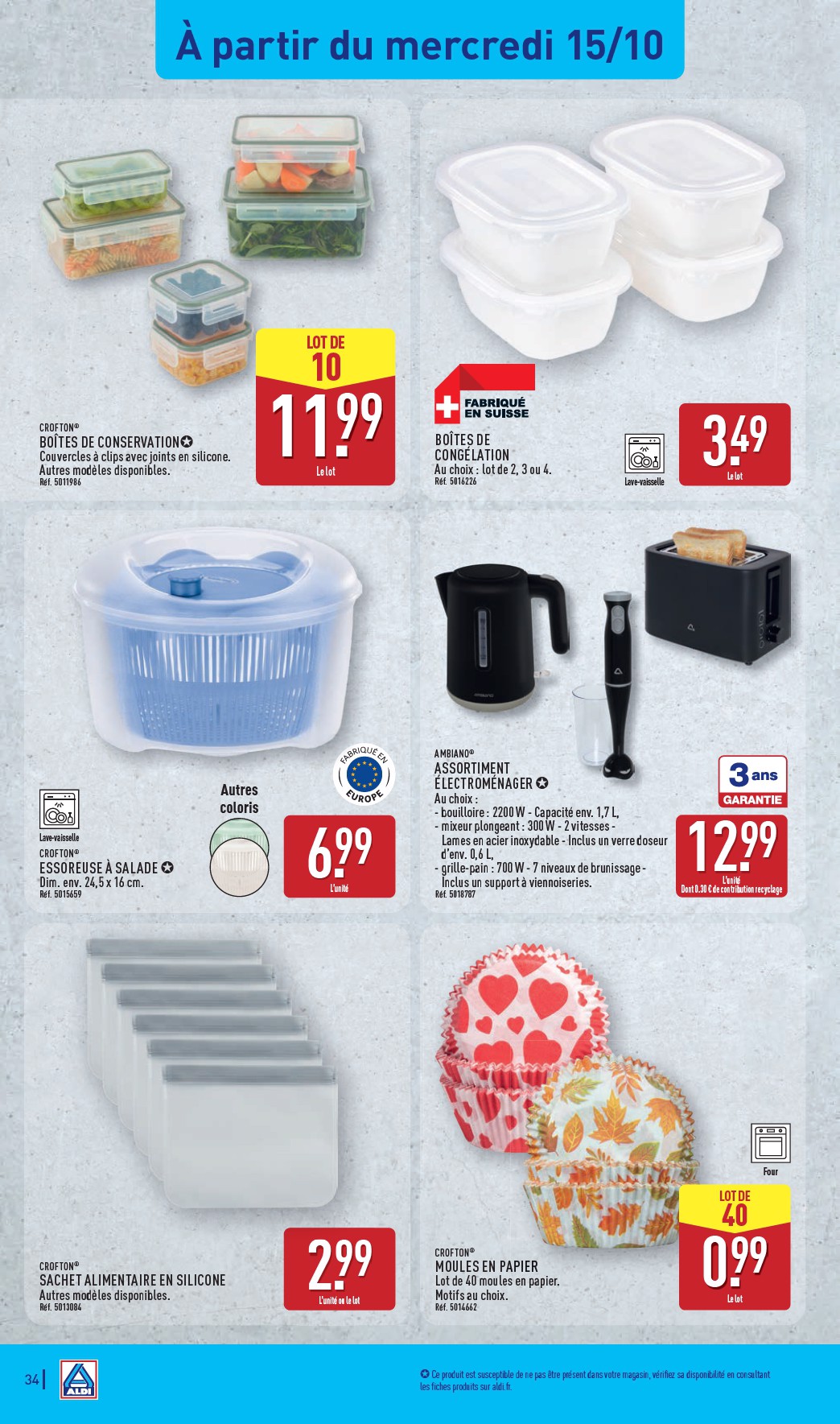 aldi - Catalogue ALDI valable du 14/10 au 20/10 - page: 36 aldi - Catalogue ALDI valable du 14/10 au 20/10 - page: 36