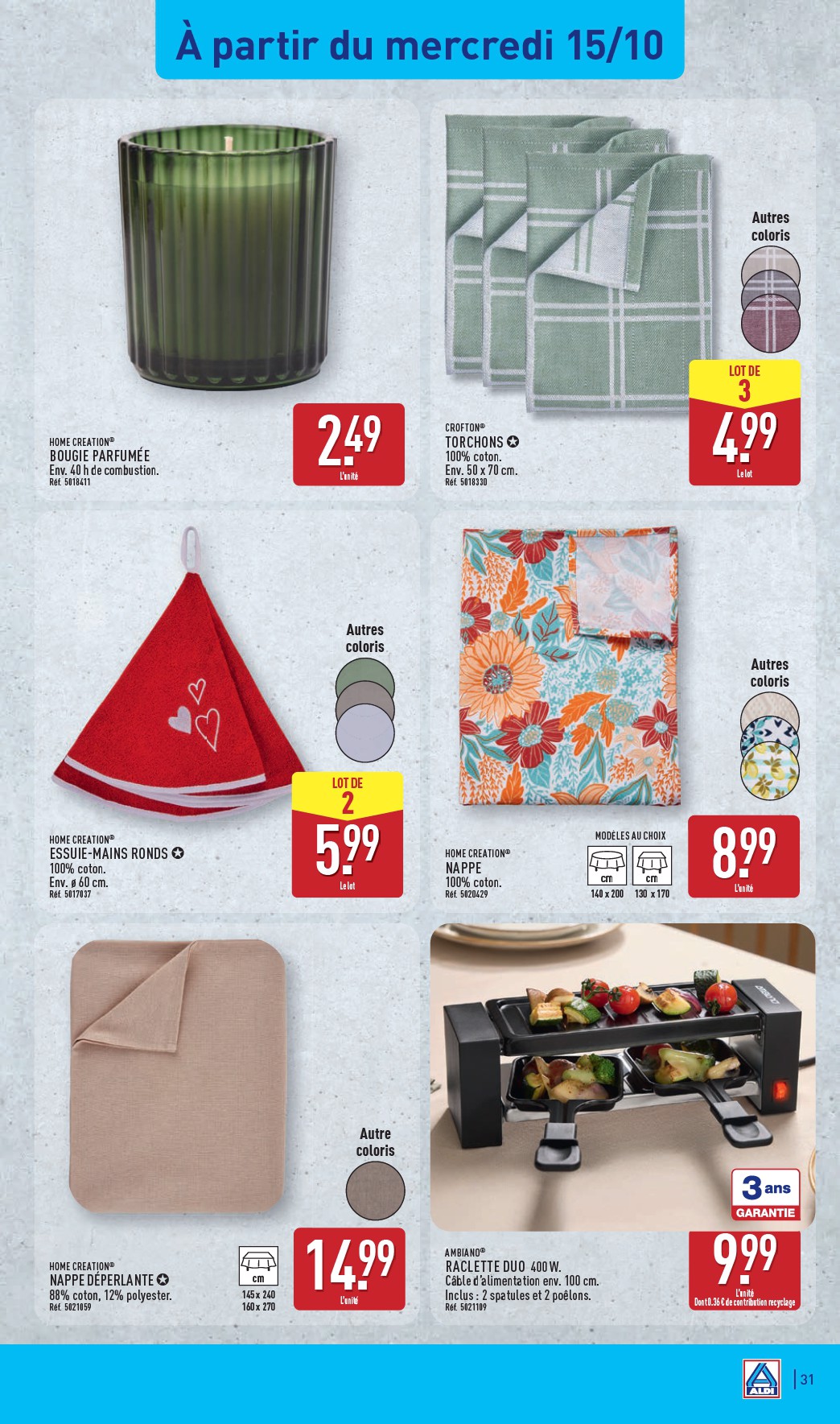 aldi - Catalogue ALDI valable du 14/10 au 20/10 - page: 33 aldi - Catalogue ALDI valable du 14/10 au 20/10 - page: 33