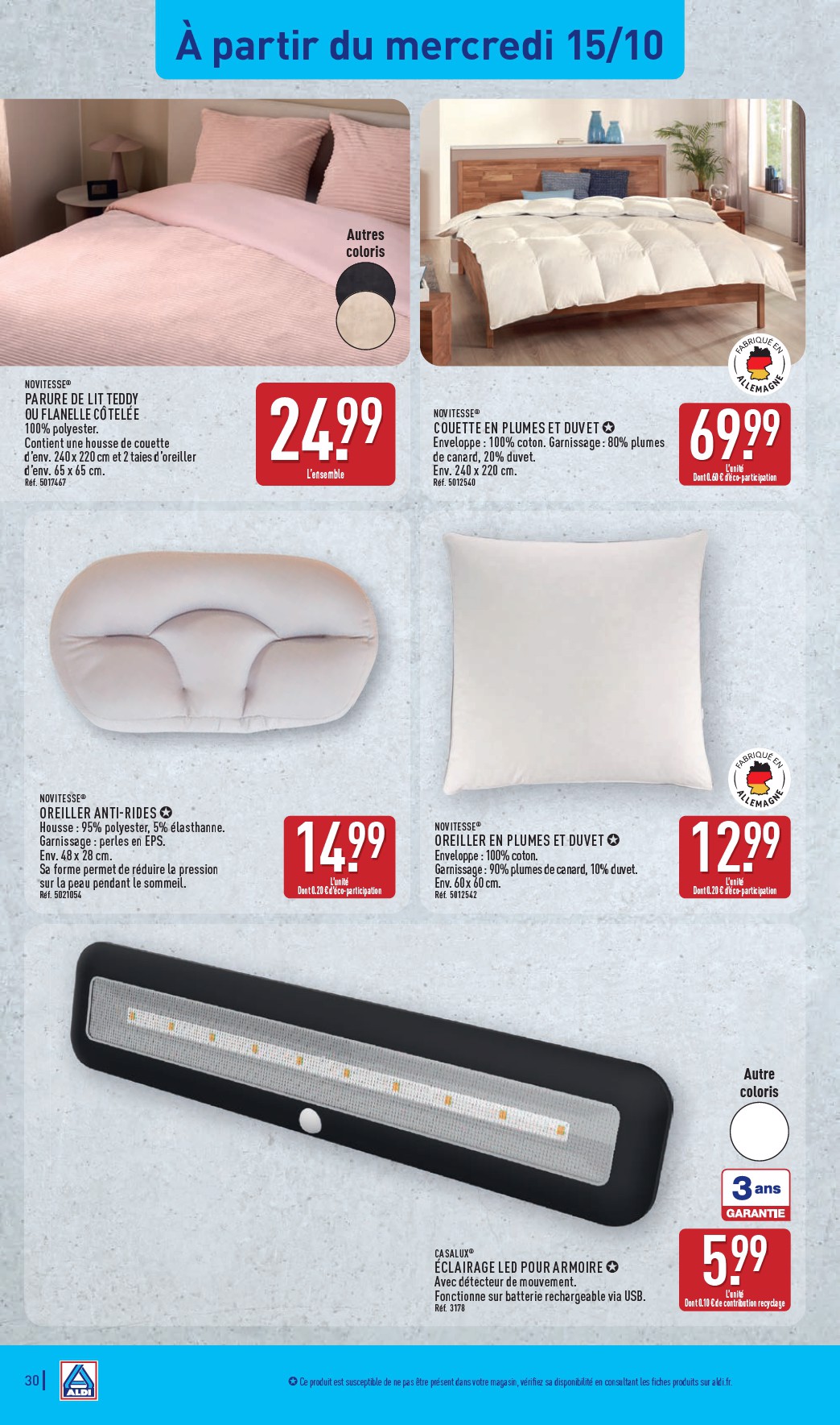 aldi - Catalogue ALDI valable du 14/10 au 20/10 - page: 32 aldi - Catalogue ALDI valable du 14/10 au 20/10 - page: 32