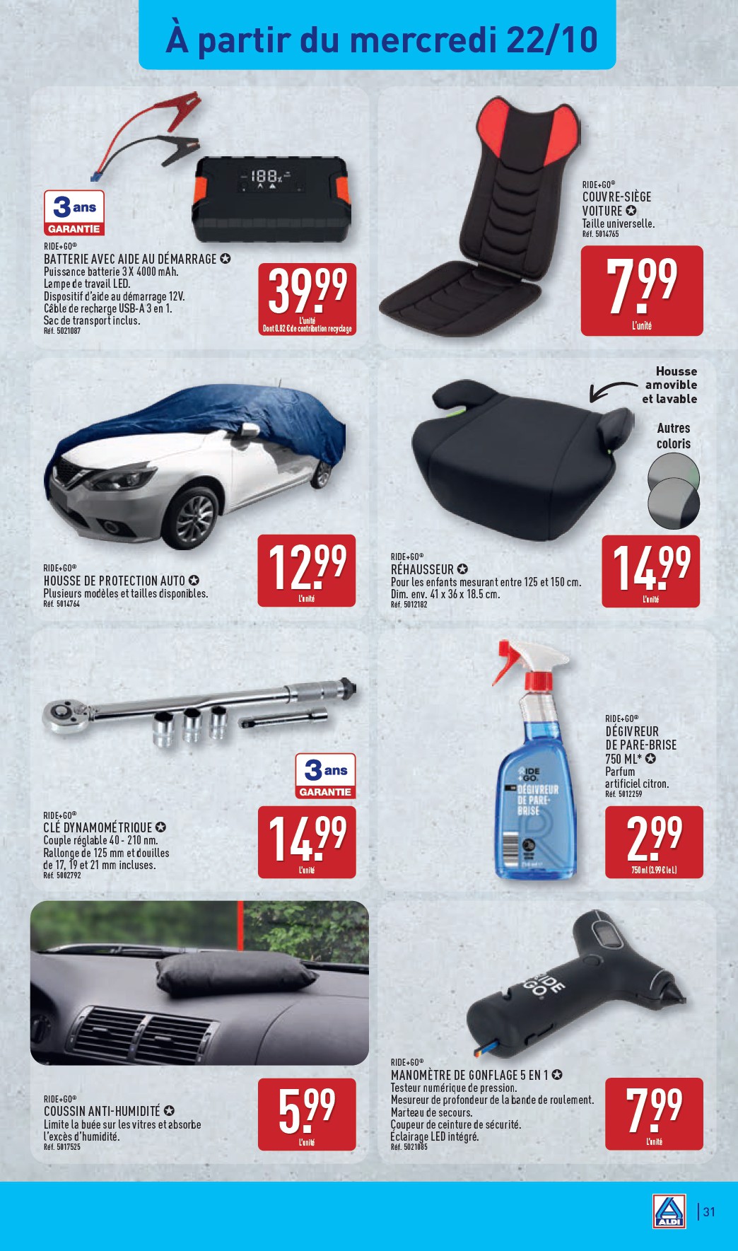aldi - Catalogue ALDI valable du 21/10 au 27/10 - page: 33 aldi - Catalogue ALDI valable du 21/10 au 27/10 - page: 33