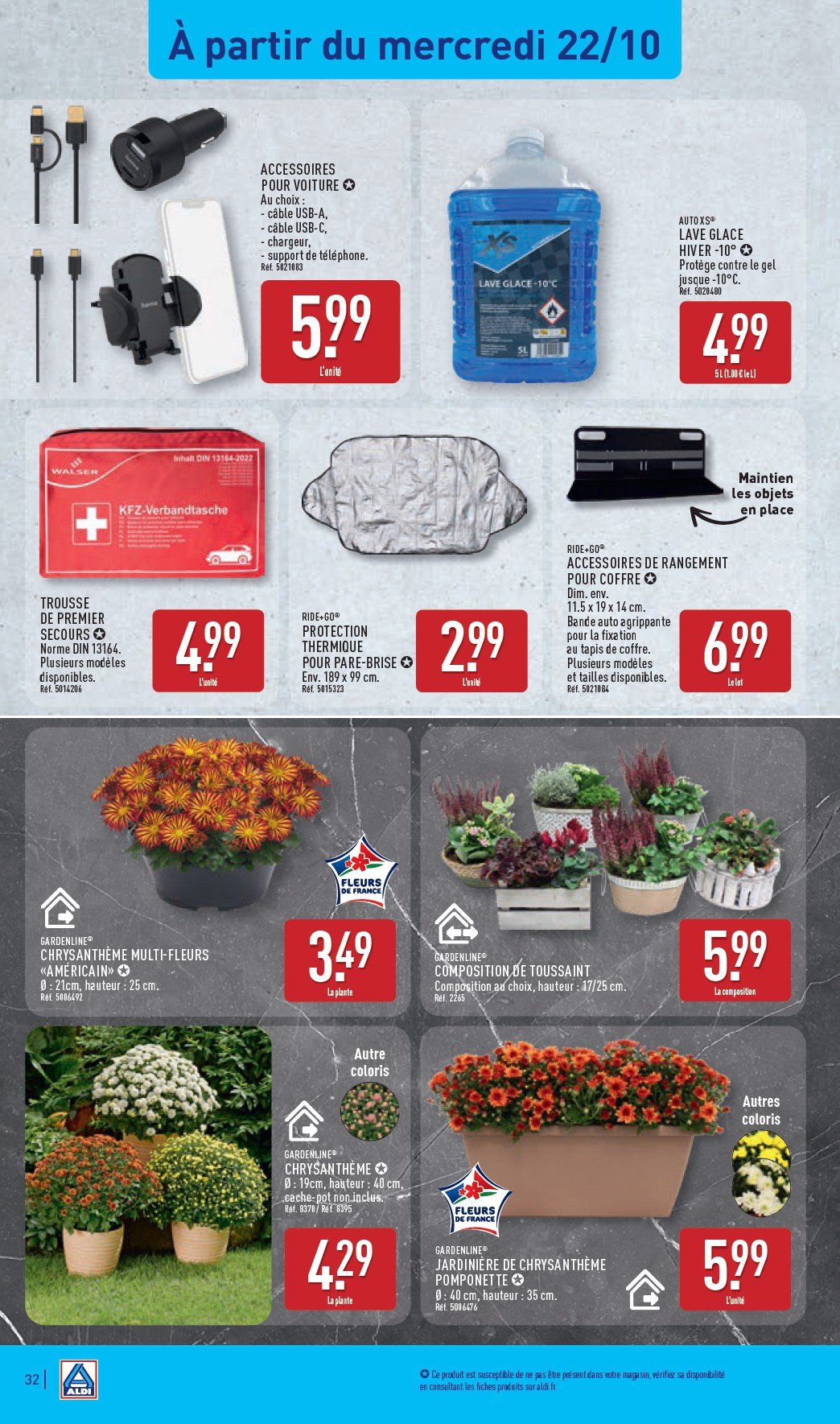 aldi - Catalogue ALDI valable du 21/10 au 27/10 - page: 34 aldi - Catalogue ALDI valable du 21/10 au 27/10 - page: 34