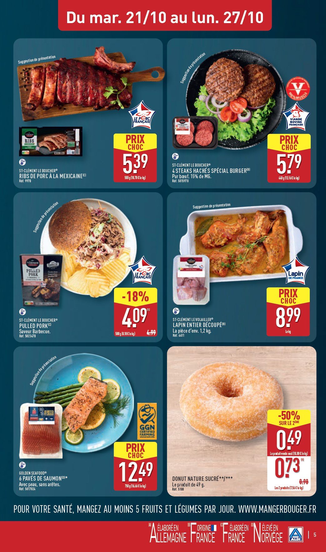 aldi - Catalogue ALDI valable du 21/10 au 27/10 - page: 7 aldi - Catalogue ALDI valable du 21/10 au 27/10 - page: 7