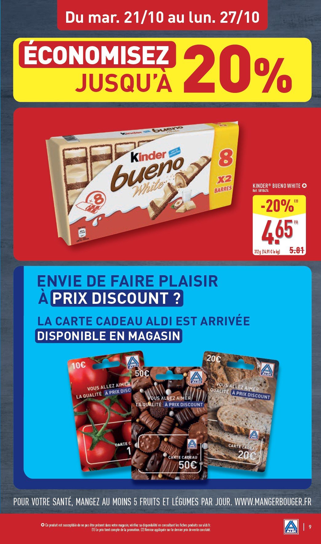 aldi - Catalogue ALDI valable du 21/10 au 27/10 - page: 11 aldi - Catalogue ALDI valable du 21/10 au 27/10 - page: 11