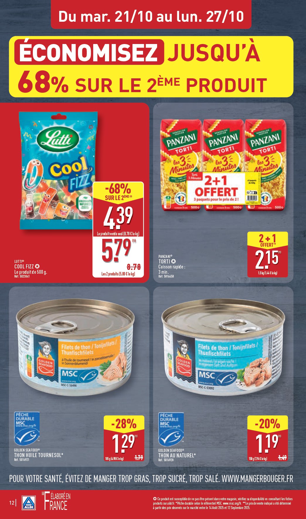 aldi - Catalogue ALDI valable du 21/10 au 27/10 - page: 14 aldi - Catalogue ALDI valable du 21/10 au 27/10 - page: 14