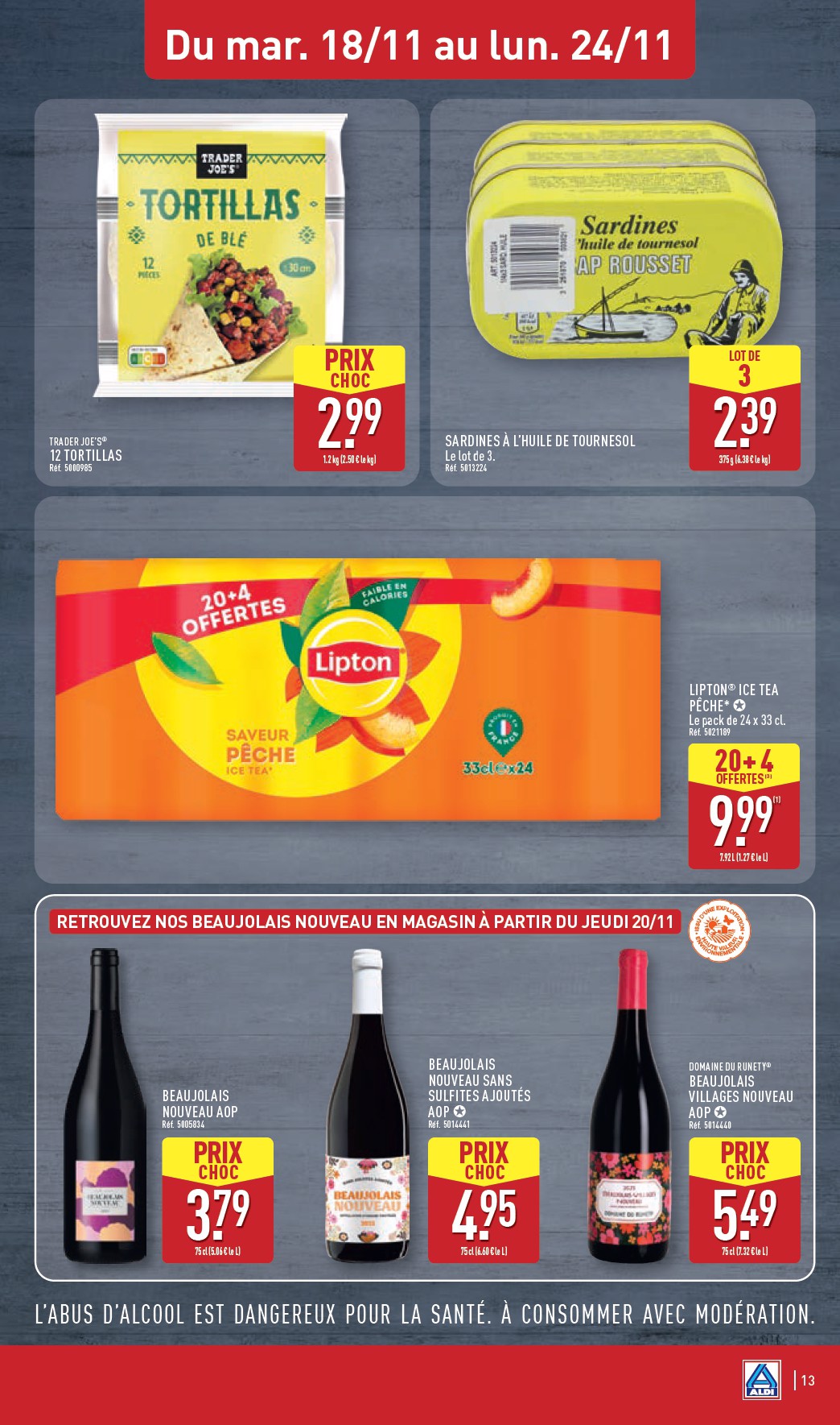 aldi - Catalogue ALDI valable du 18/11 au 24/11 - page: 16