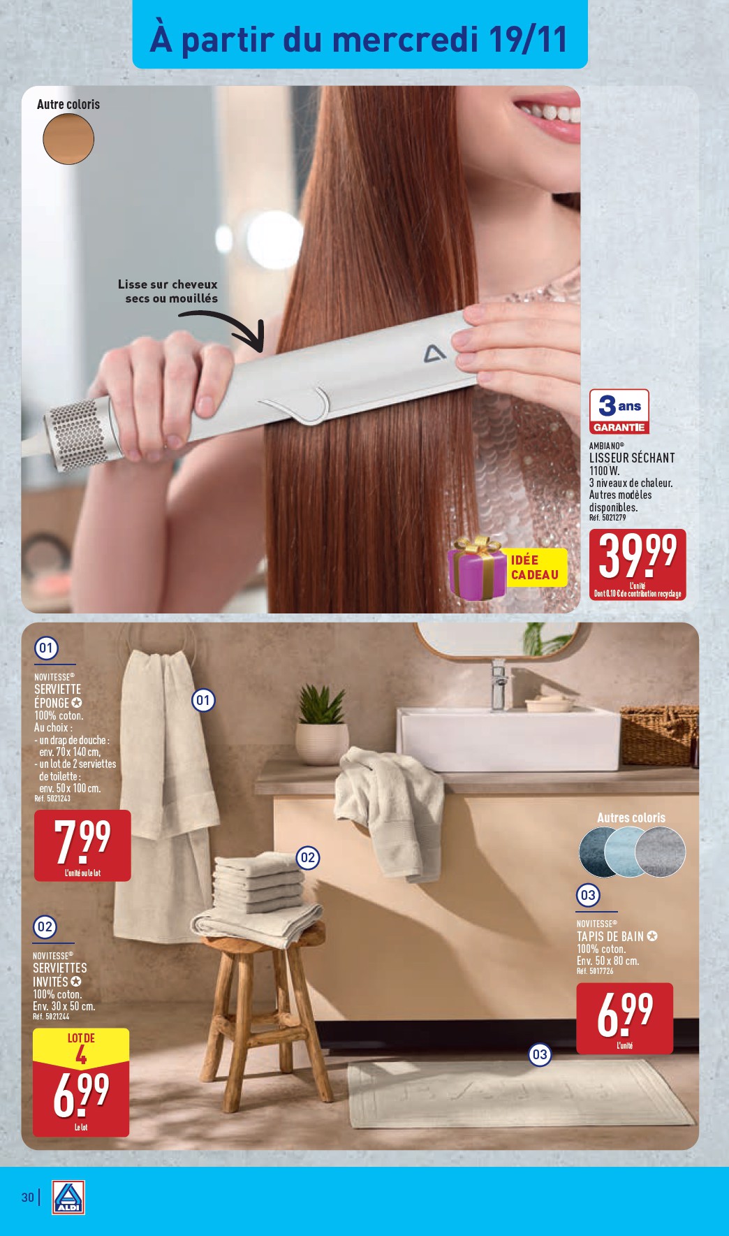 aldi - Catalogue ALDI valable du 18/11 au 24/11 - page: 33