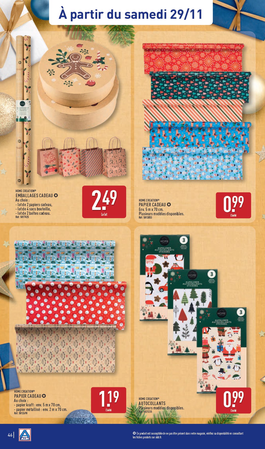 aldi - Catalogue ALDI valable du 25/11 au 01/12 - page: 48