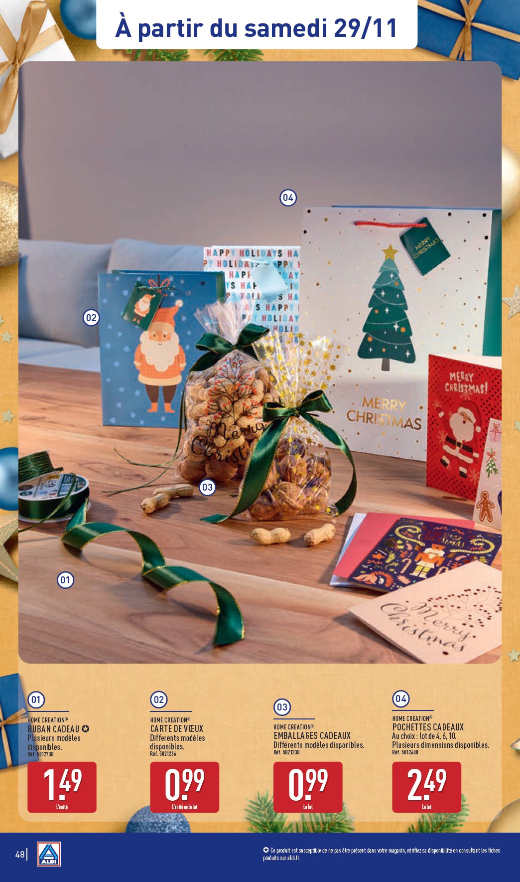 aldi - Catalogue ALDI valable du 25/11 au 01/12 - page: 50