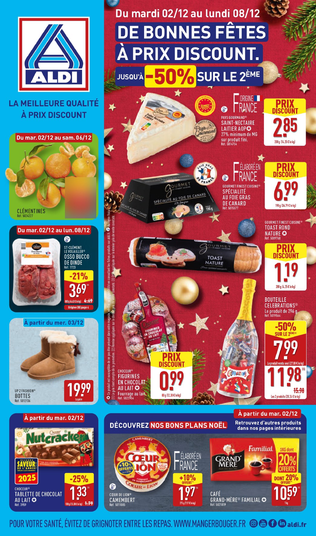 aldi - Catalogue ALDI valable du 02/12 au 08/12 - page: 1