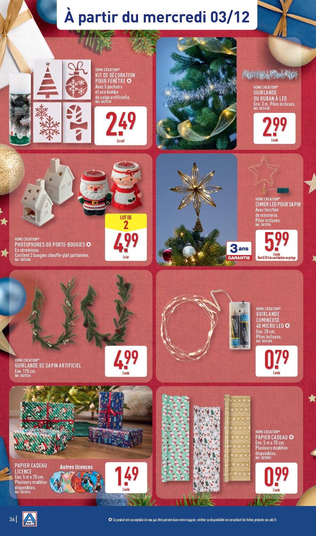 aldi - Catalogue ALDI valable du 02/12 au 08/12 - page: 39