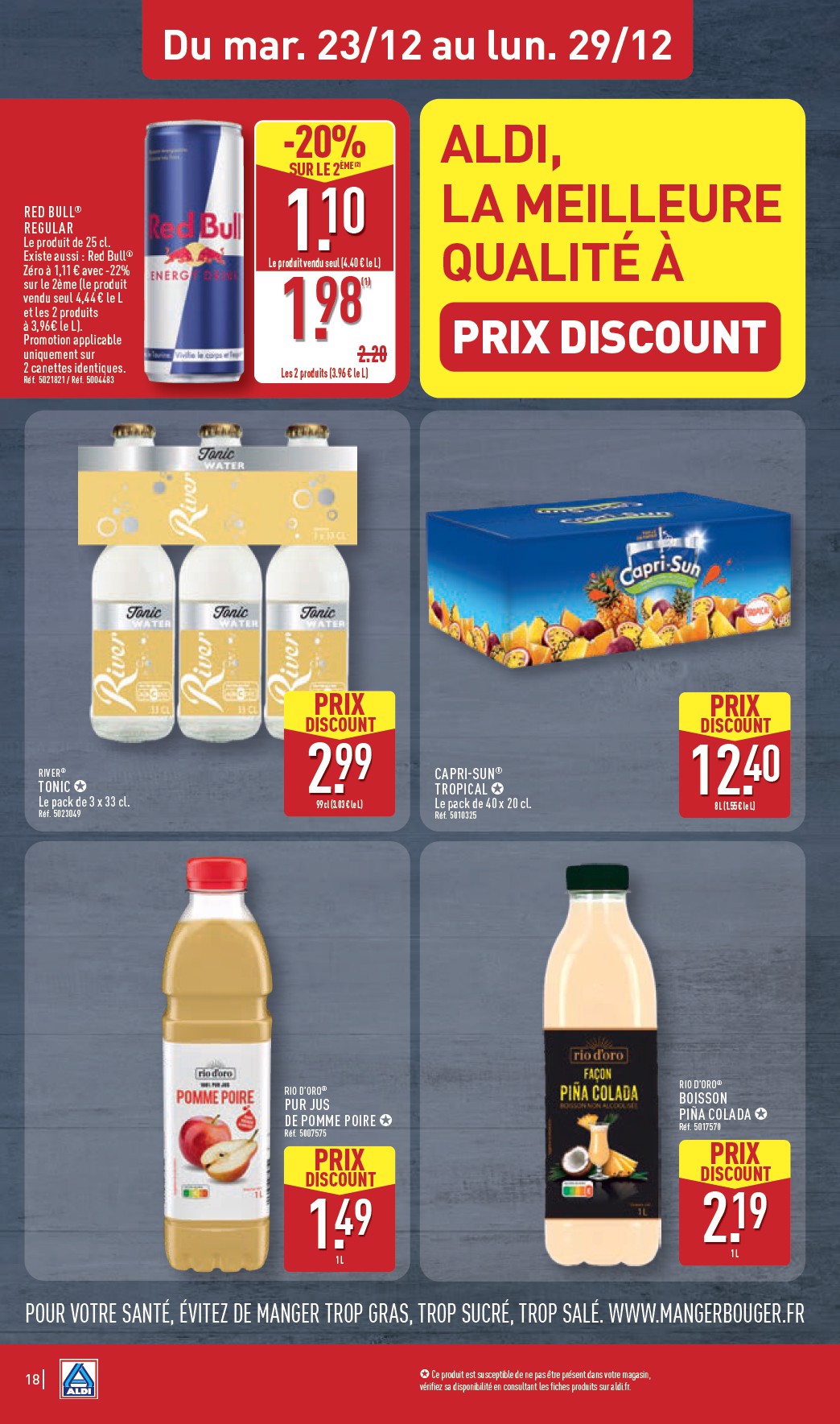 aldi - Catalogue ALDI valable du 23/12 au 29/12 - page: 21