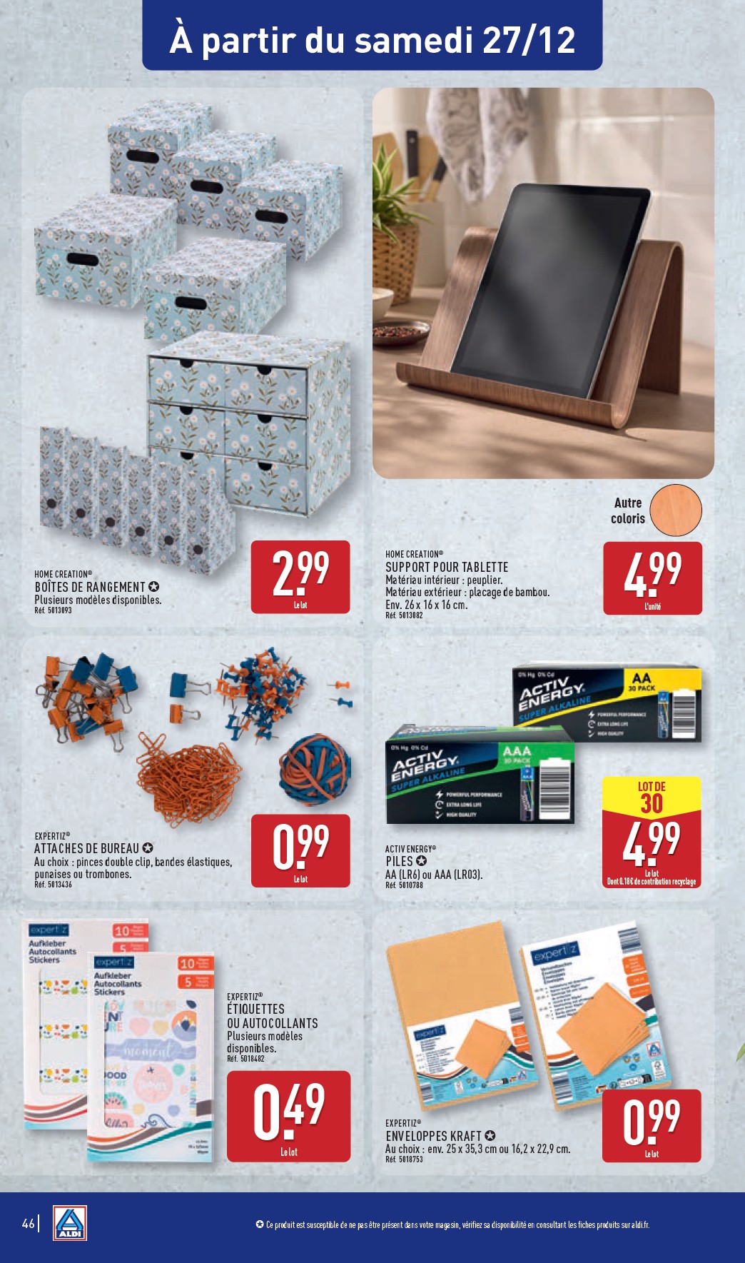 aldi - Catalogue ALDI valable du 23/12 au 29/12 - page: 49