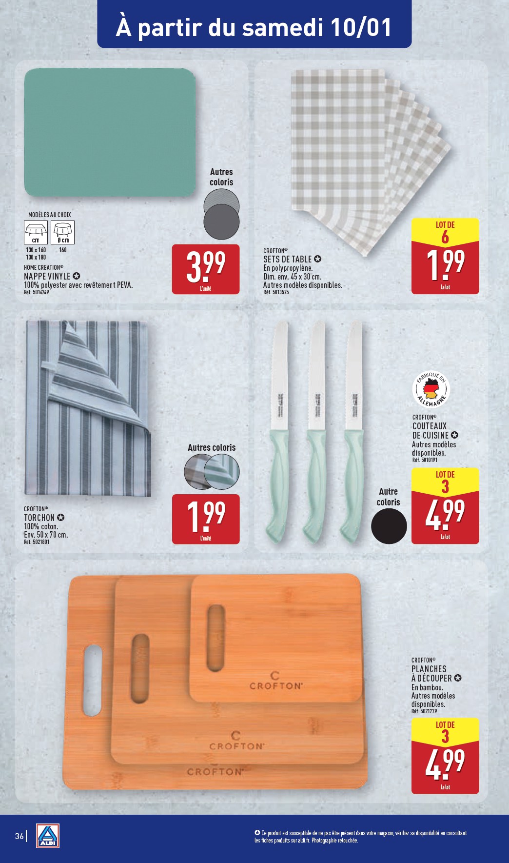 aldi - Catalogue ALDI valable du 06/01 au 12/01 - page: 38