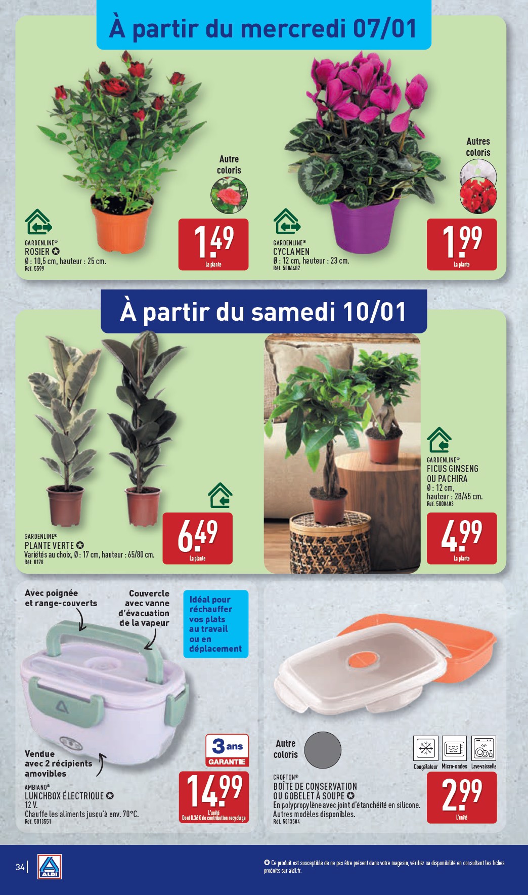 aldi - Catalogue ALDI valable du 06/01 au 12/01 - page: 36