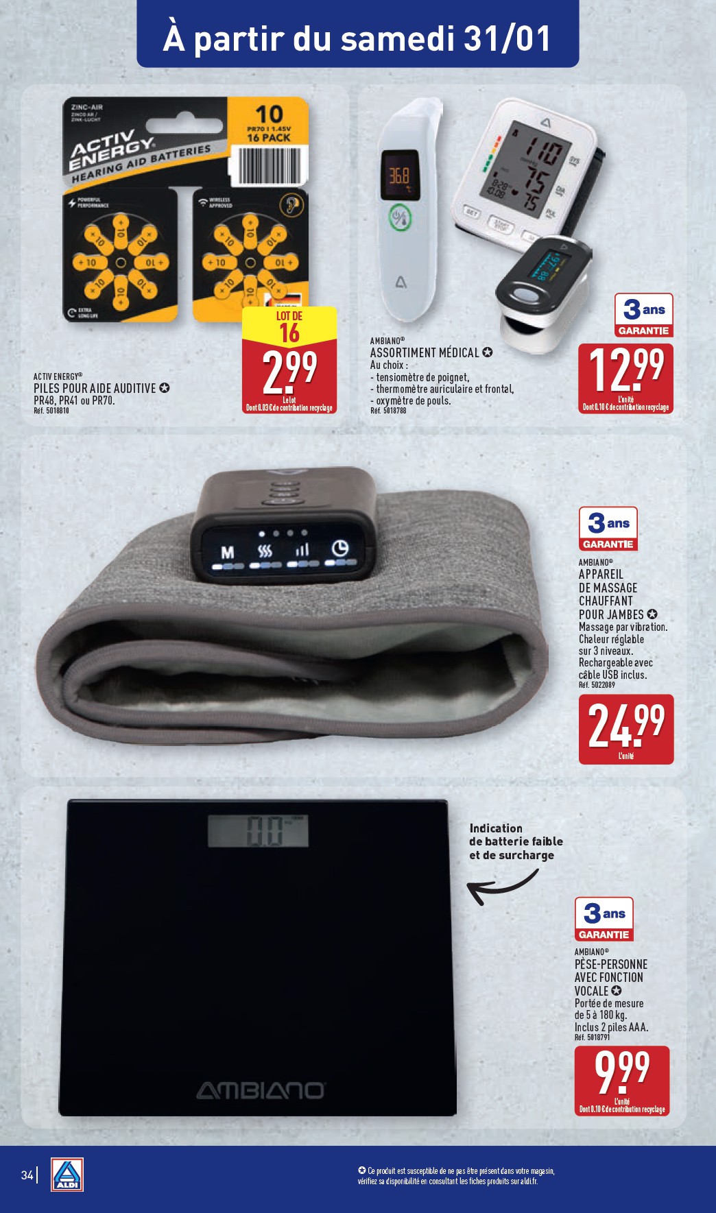 aldi - Catalogue ALDI valable du 27/01 au 02/02 - page: 36