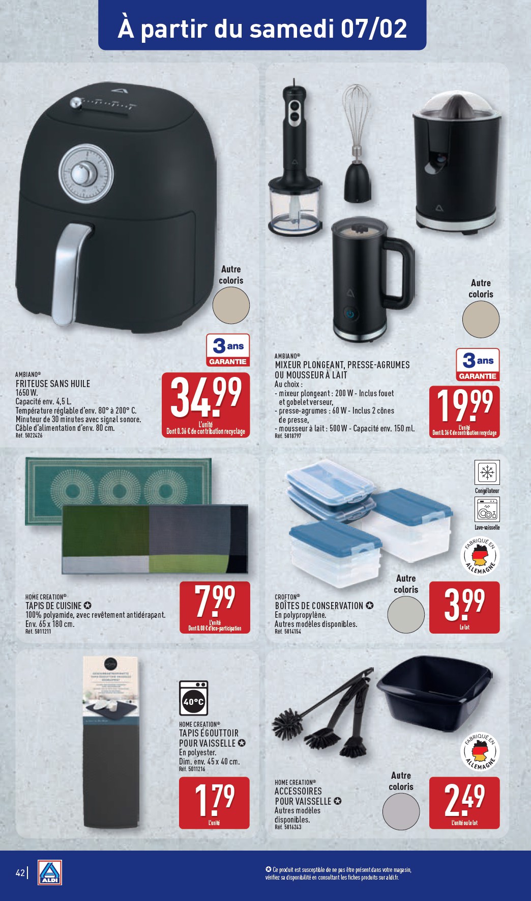 aldi - Catalogue ALDI valable du 03/02 au 09/02 - page: 44