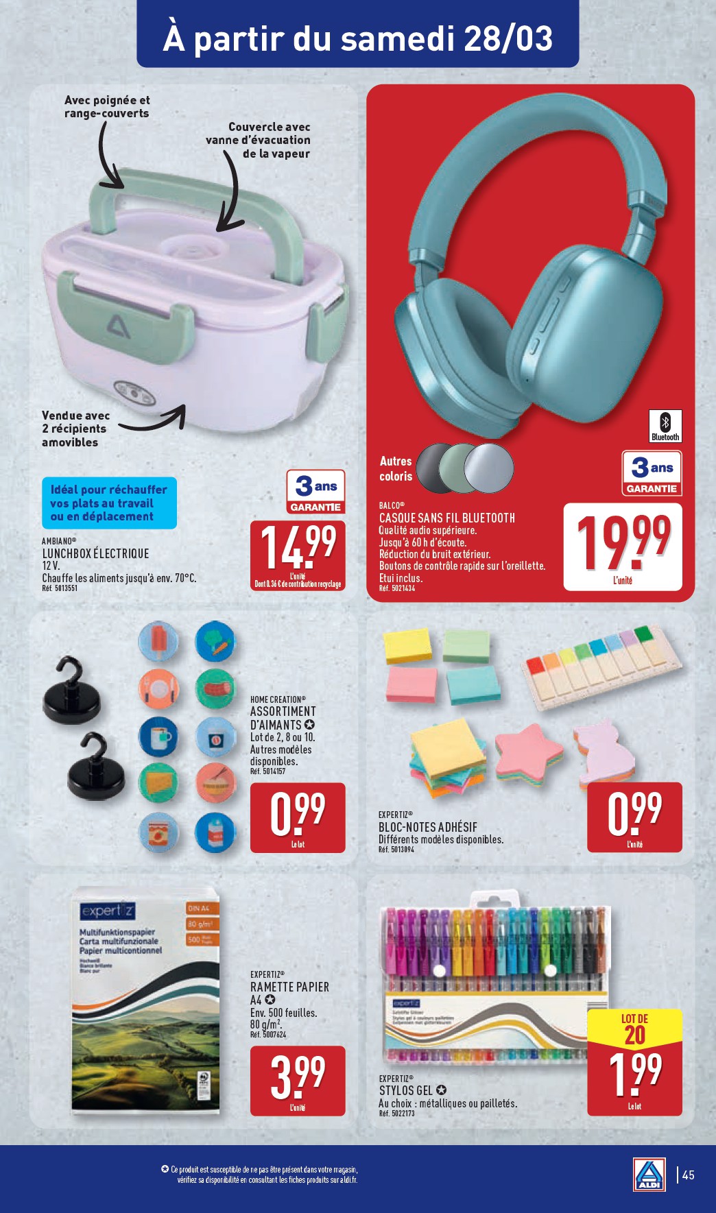 aldi - Catalogue ALDI valable du 24/03/2026 au 30/03/2026 - page: 47