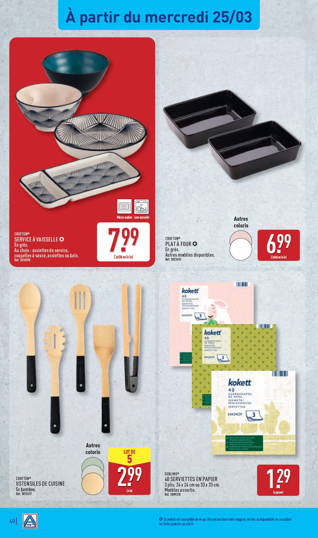 aldi - Catalogue ALDI valable du 24/03/2026 au 30/03/2026 - page: 42