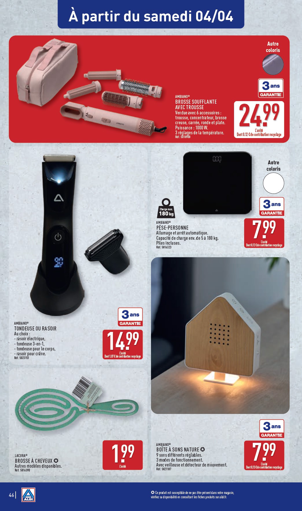 aldi - Catalogue ALDI valable du 31/03/2026 au 06/04/2026 - page: 48