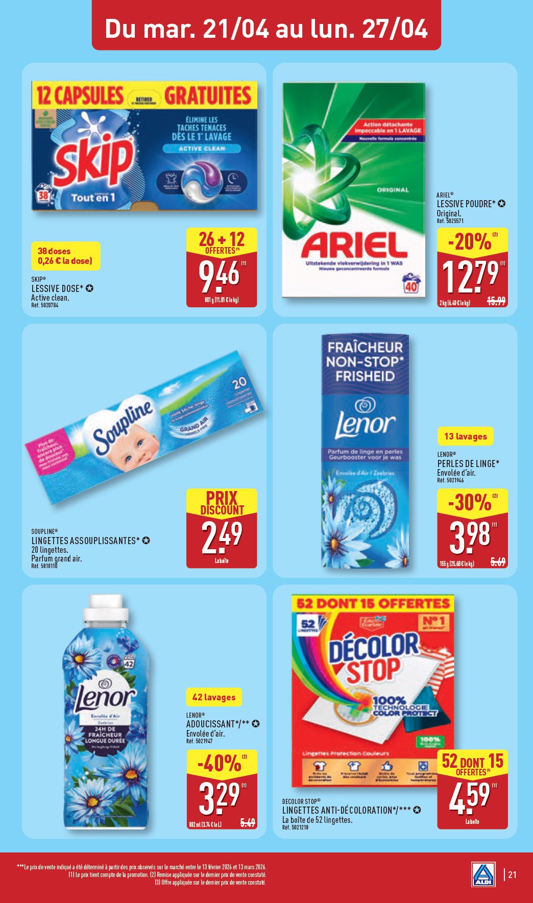 aldi - Flyer ALDI pour la semaine prochaine du du mardi 21/04/2026 au du lundi 27/04/2026 - page: 23