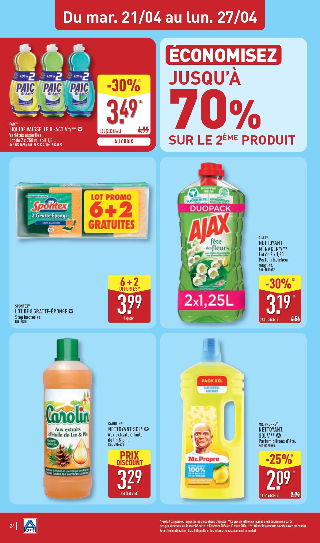 aldi - Flyer ALDI pour la semaine prochaine du du mardi 21/04/2026 au du lundi 27/04/2026 - page: 26