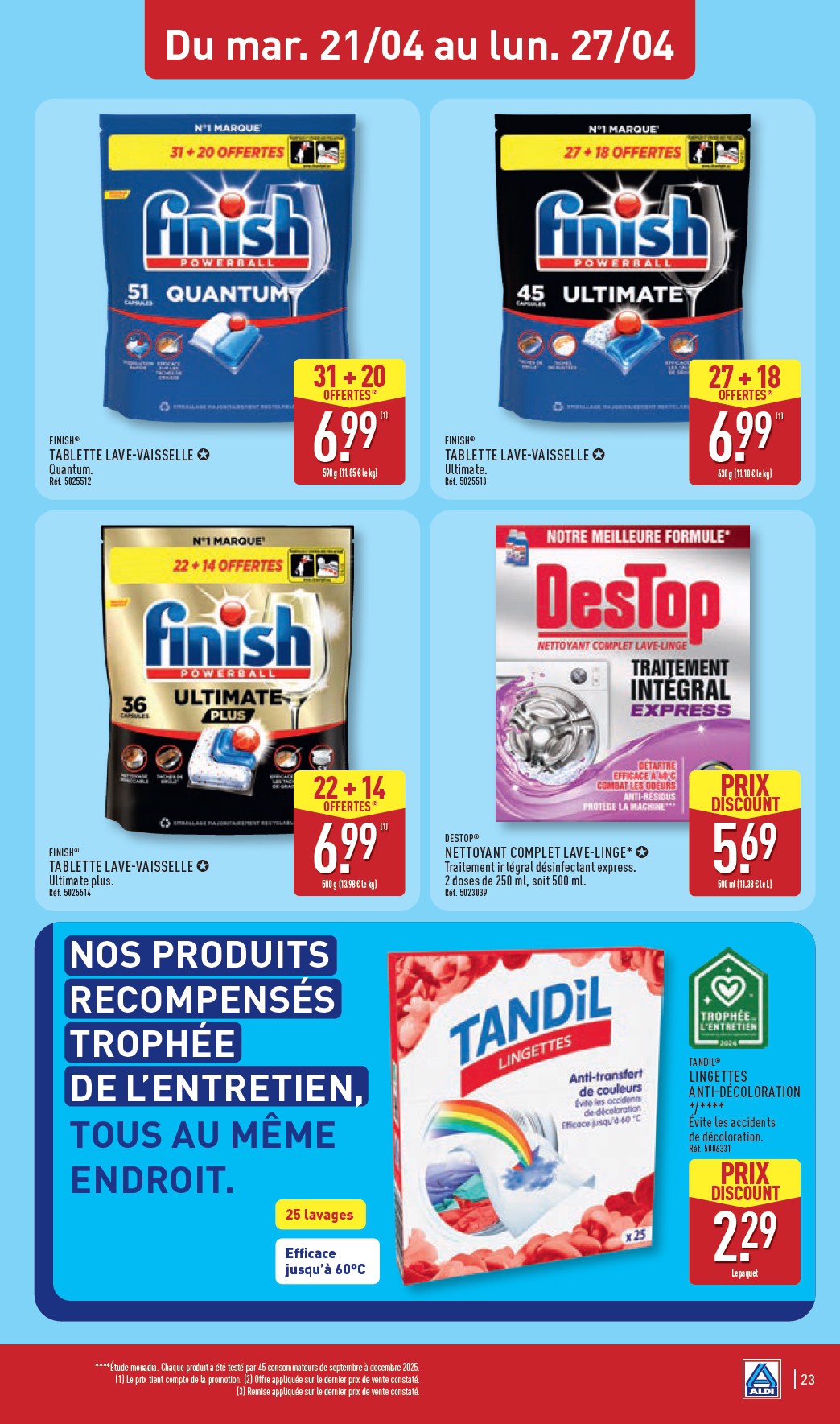 aldi - Flyer ALDI pour la semaine prochaine du du mardi 21/04/2026 au du lundi 27/04/2026 - page: 25