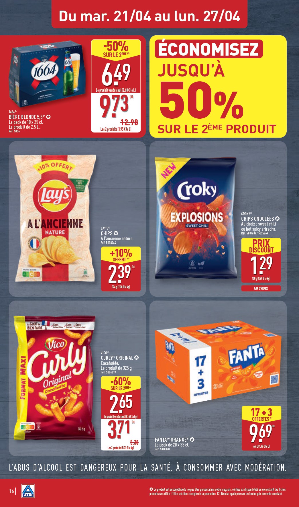 aldi - Flyer ALDI pour la semaine prochaine du du mardi 21/04/2026 au du lundi 27/04/2026 - page: 18