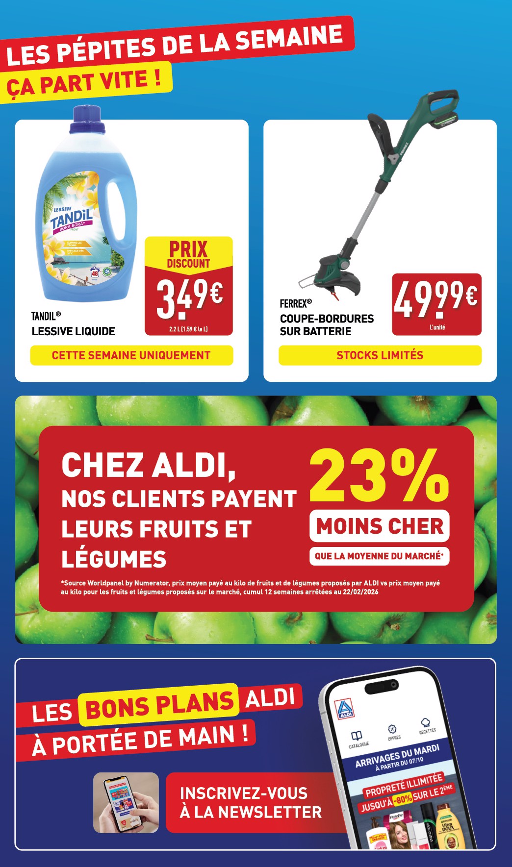 aldi - Flyer ALDI pour la semaine prochaine du du mardi 21/04/2026 au du lundi 27/04/2026 - page: 2