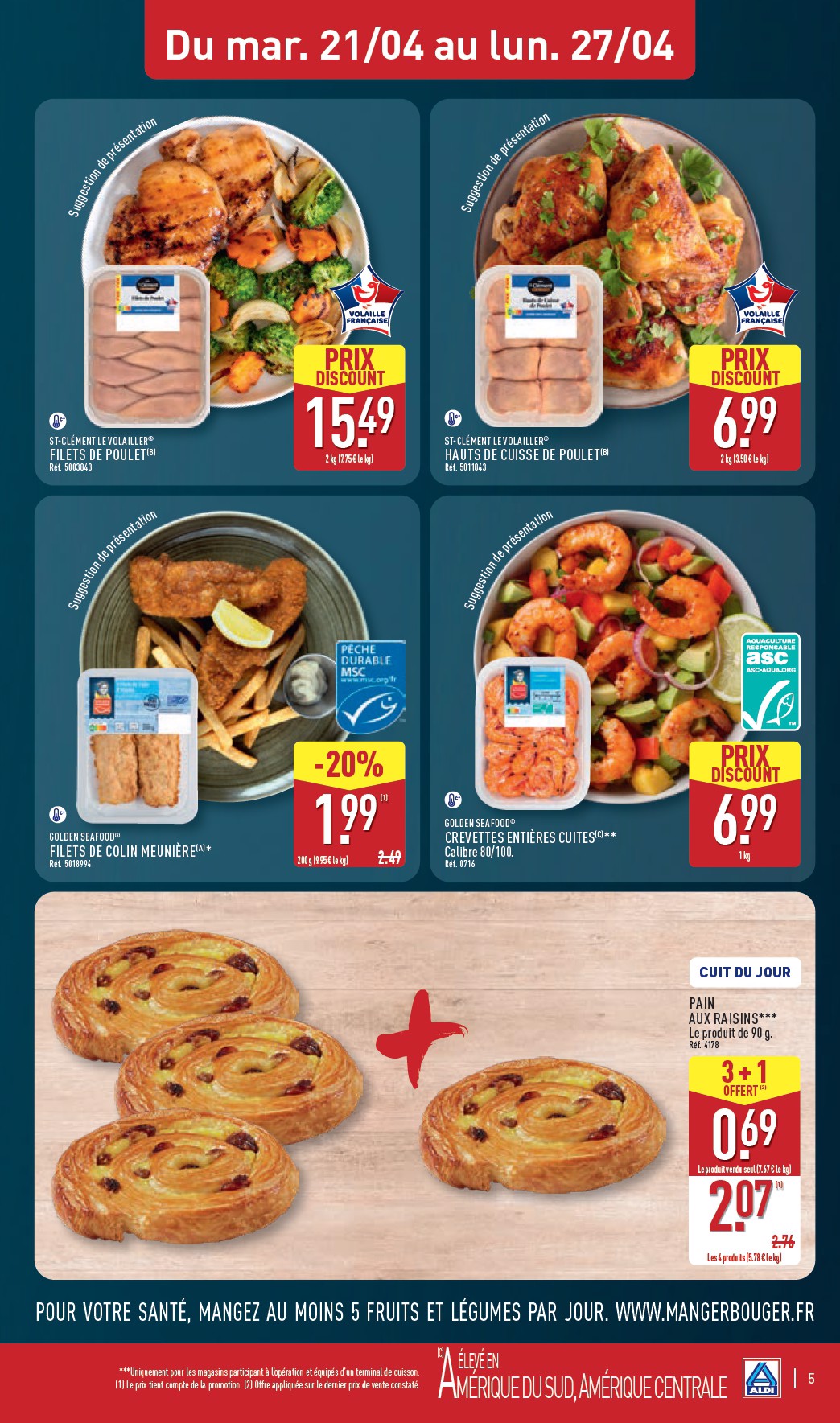 aldi - Flyer ALDI pour la semaine prochaine du du mardi 21/04/2026 au du lundi 27/04/2026 - page: 7