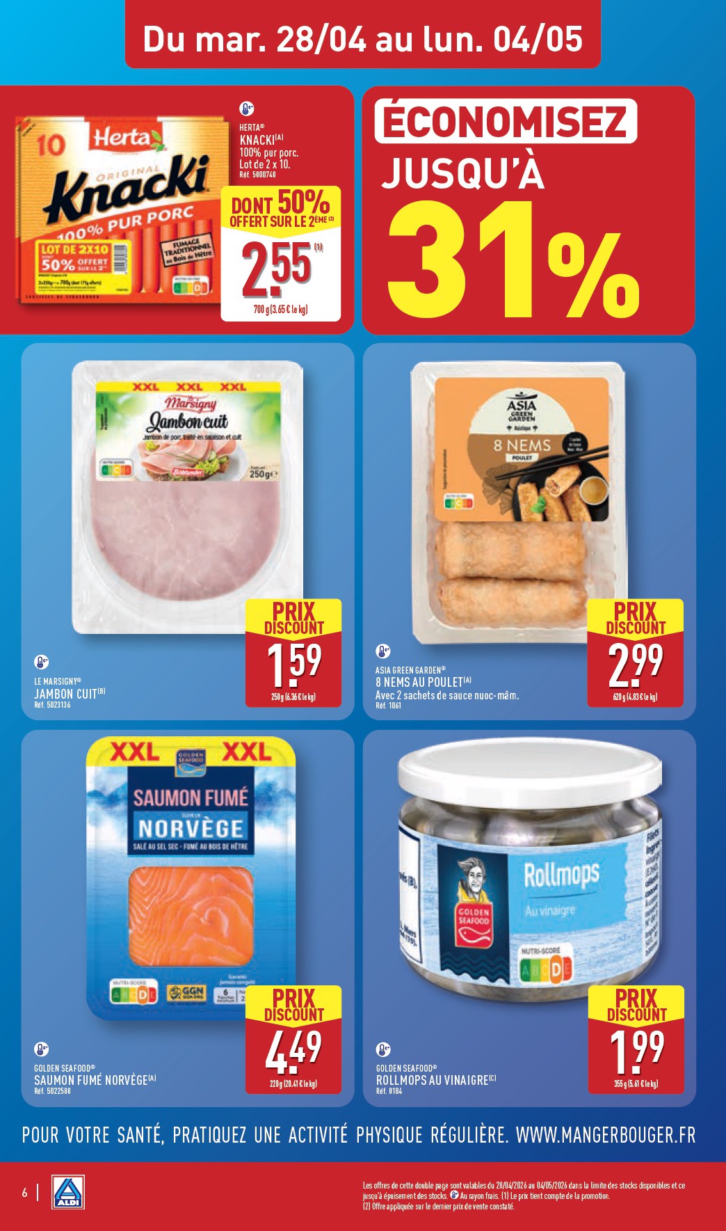aldi - Flyer ALDI pour la semaine prochaine du du mardi 28/04/2026 au du lundi 04/05/2026 - page: 8