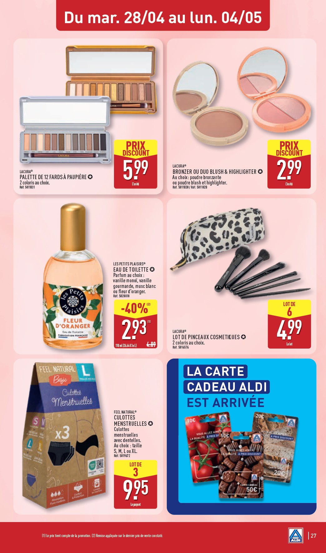 aldi - Flyer ALDI pour la semaine prochaine du du mardi 28/04/2026 au du lundi 04/05/2026 - page: 29