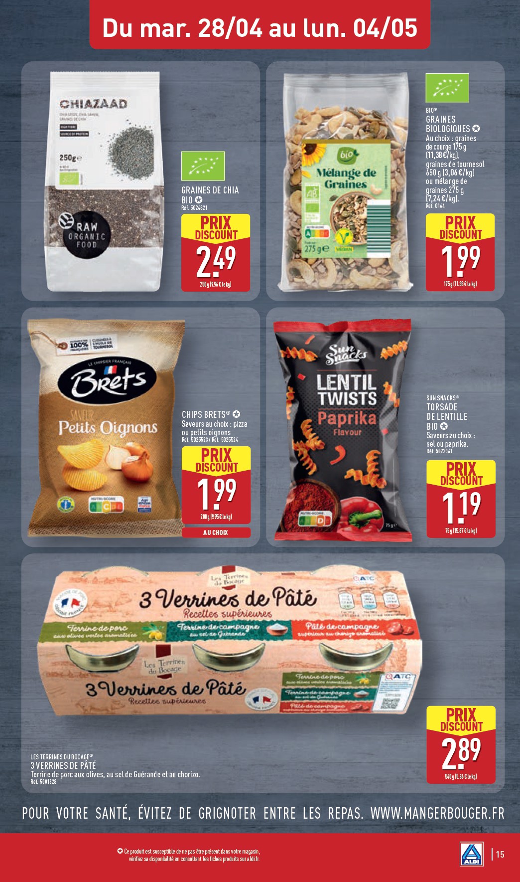 aldi - Flyer ALDI pour la semaine prochaine du du mardi 28/04/2026 au du lundi 04/05/2026 - page: 17