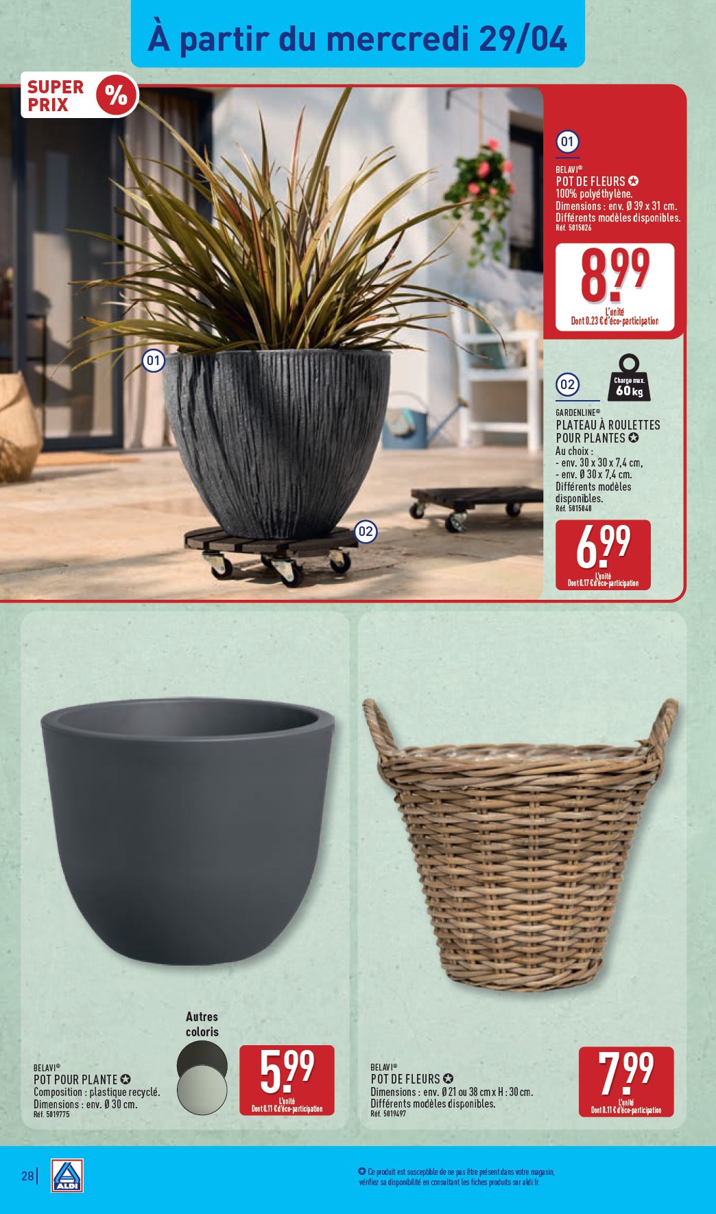 aldi - Flyer ALDI pour la semaine prochaine du du mardi 28/04/2026 au du lundi 04/05/2026 - page: 30