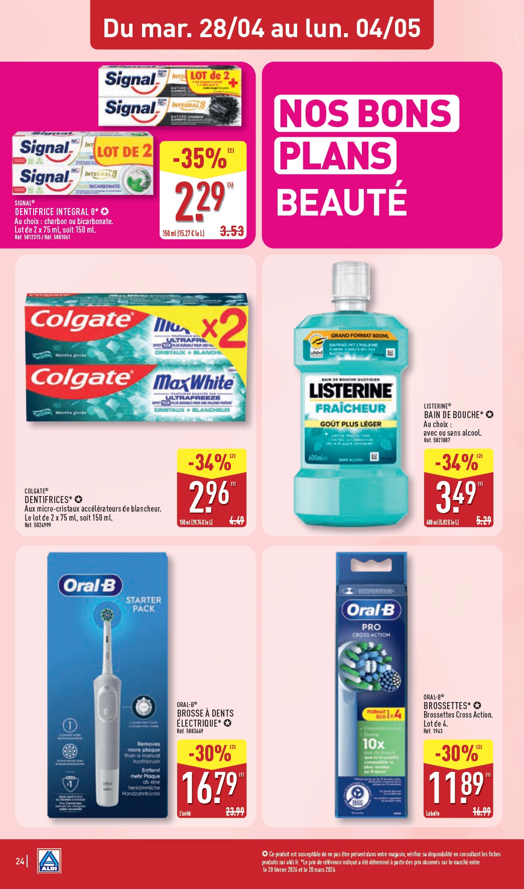 aldi - Flyer ALDI pour la semaine prochaine du du mardi 28/04/2026 au du lundi 04/05/2026 - page: 26