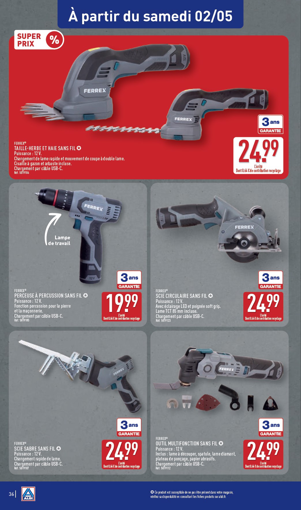 aldi - Flyer ALDI pour la semaine prochaine du du mardi 28/04/2026 au du lundi 04/05/2026 - page: 38