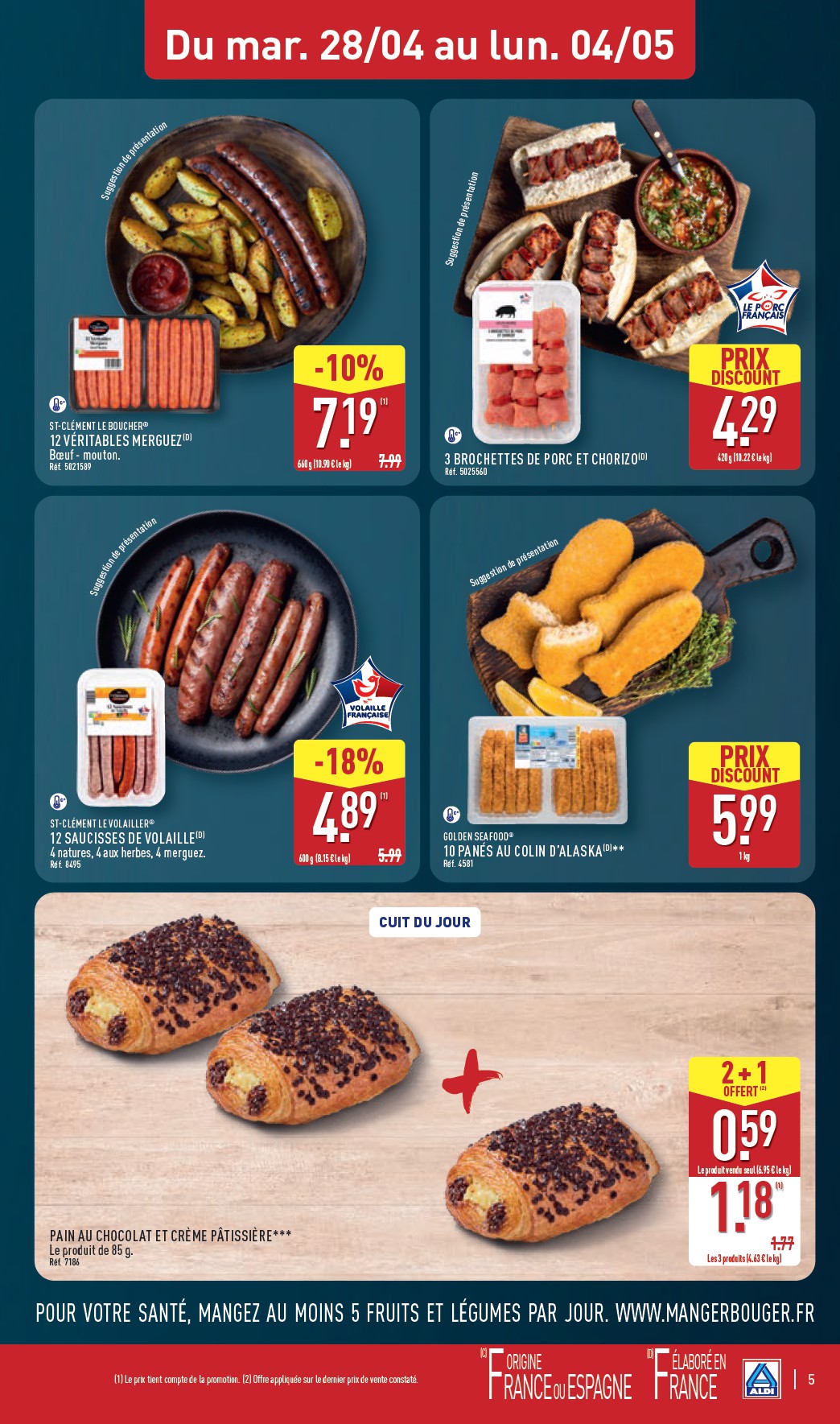 aldi - Flyer ALDI pour la semaine prochaine du du mardi 28/04/2026 au du lundi 04/05/2026 - page: 7