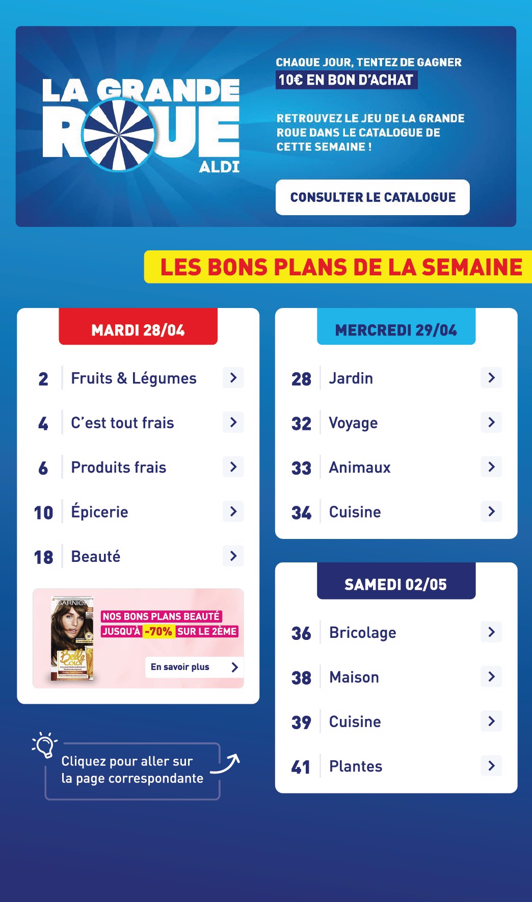 aldi - Flyer ALDI pour la semaine prochaine du du mardi 28/04/2026 au du lundi 04/05/2026 - page: 3