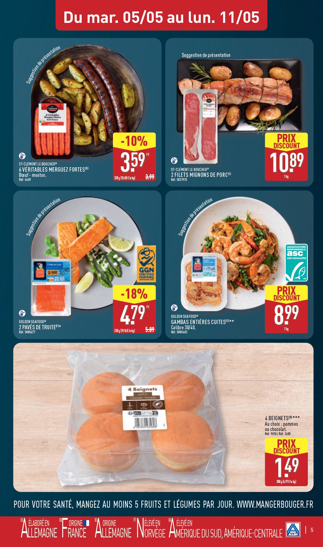 aldi - Flyer ALDI pour la semaine prochaine du du mardi 05/05/2026 au du lundi 11/05/2026 - page: 9