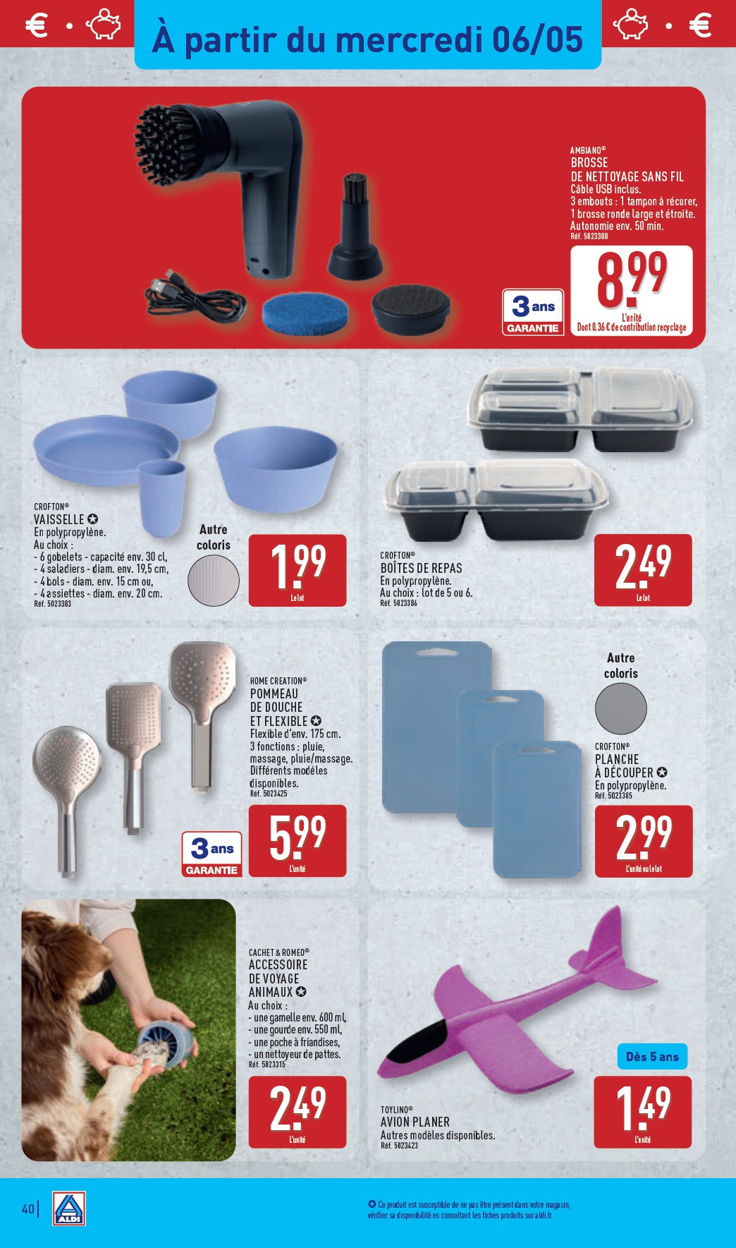 aldi - Flyer ALDI pour la semaine prochaine du du mardi 05/05/2026 au du lundi 11/05/2026 - page: 44