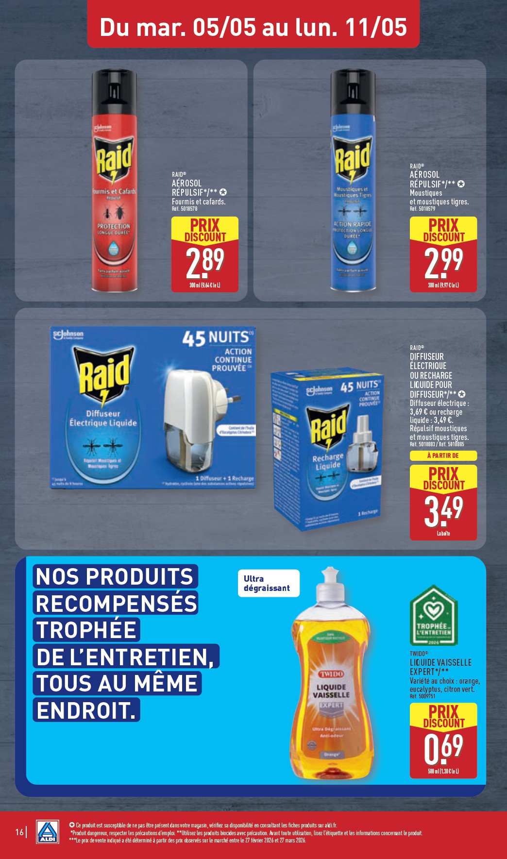 aldi - Flyer ALDI pour la semaine prochaine du du mardi 05/05/2026 au du lundi 11/05/2026 - page: 20