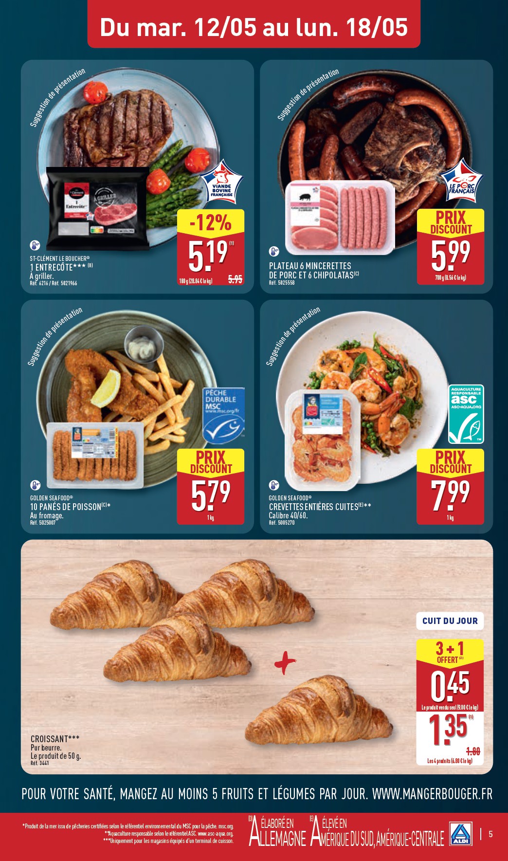 aldi - Flyer ALDI pour la semaine prochaine du du mardi 12/05/2026 au du lundi 18/05/2026 - page: 7