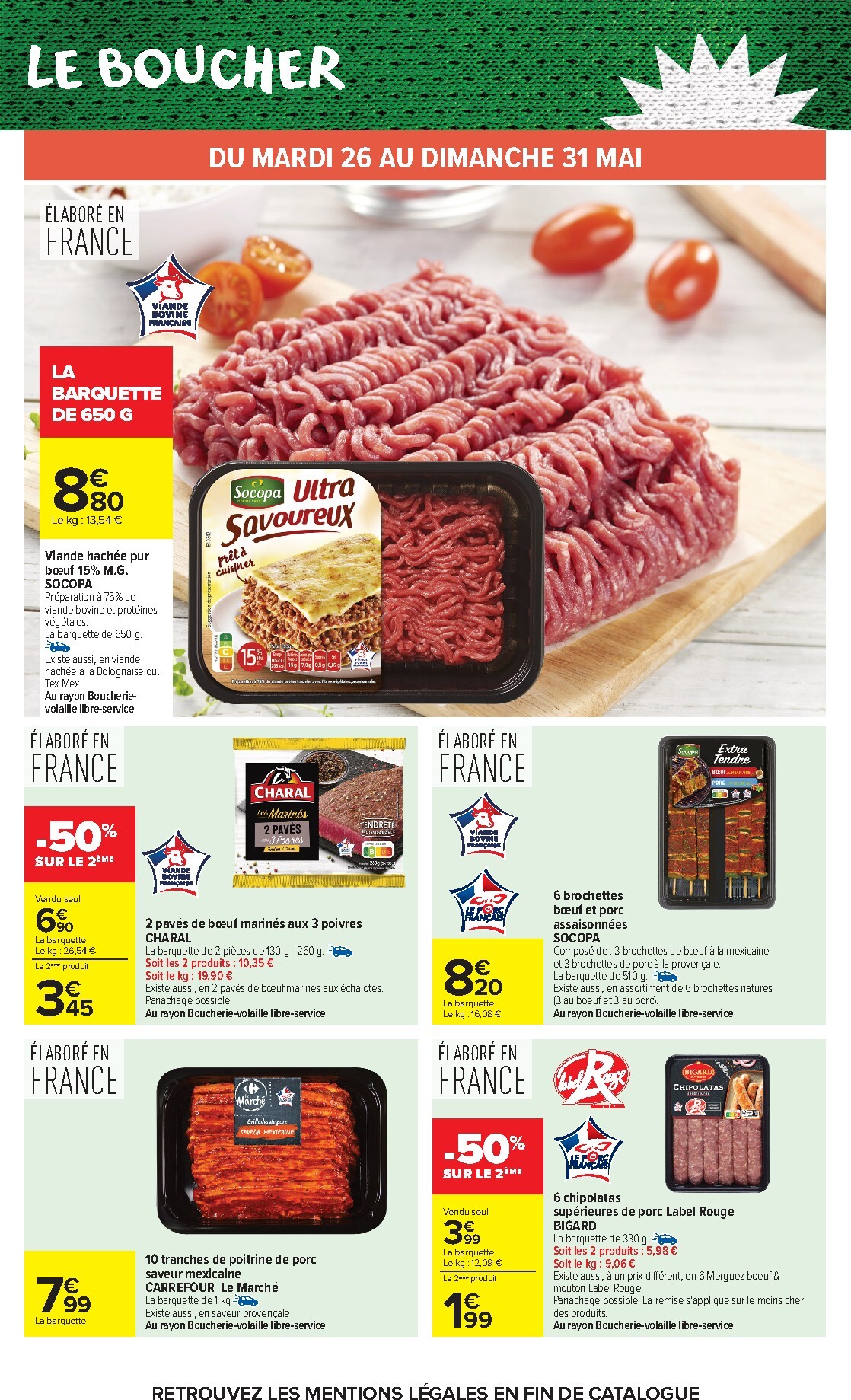 carrefour-market - Flyer Carrefour Market pour la semaine prochaine du du mardi 26/05/2026 au du dimanche 07/06/2026 - page: 11