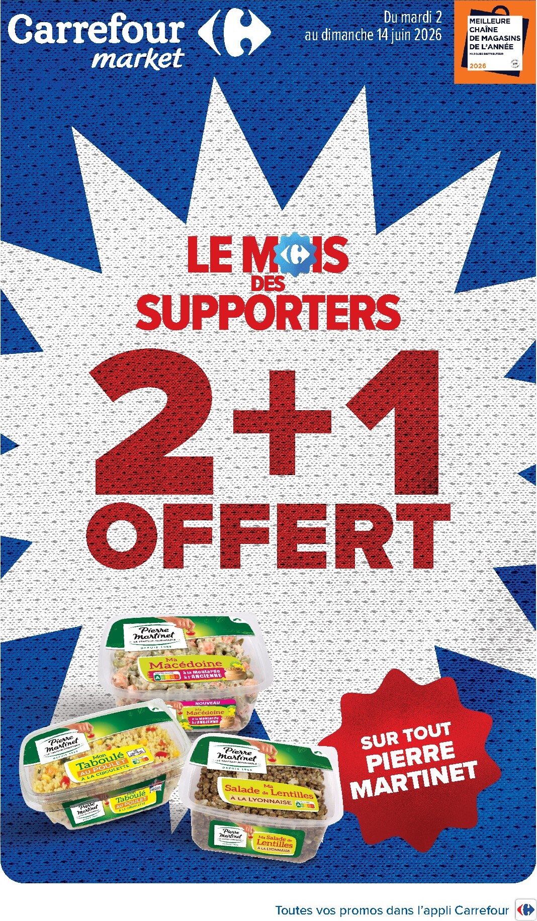 carrefour-market - Flyer Carrefour Market pour la semaine prochaine du du mardi 02/06/2026 au du dimanche 14/06/2026