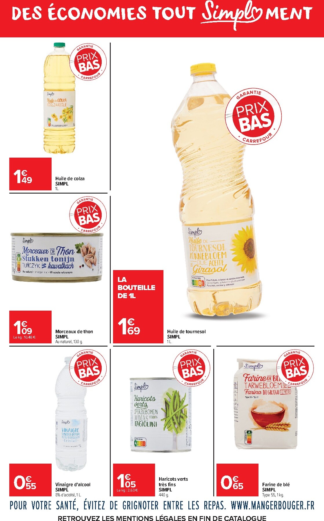 carrefour-market - Flyer Carrefour Market - Garantie prix bas – tout simpl’ment pour la semaine prochaine du du lundi 01/06/2026 au du dimanche 21/06/2026 - page: 8