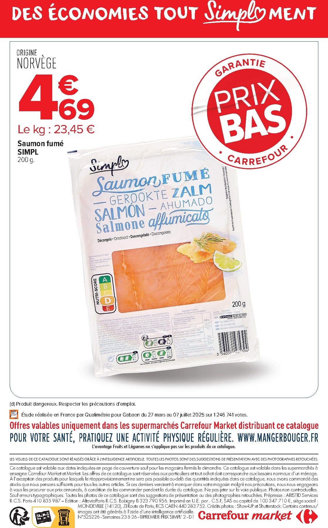 carrefour-market - Flyer Carrefour Market - Garantie prix bas – tout simpl’ment pour la semaine prochaine du du lundi 01/06/2026 au du dimanche 21/06/2026 - page: 12