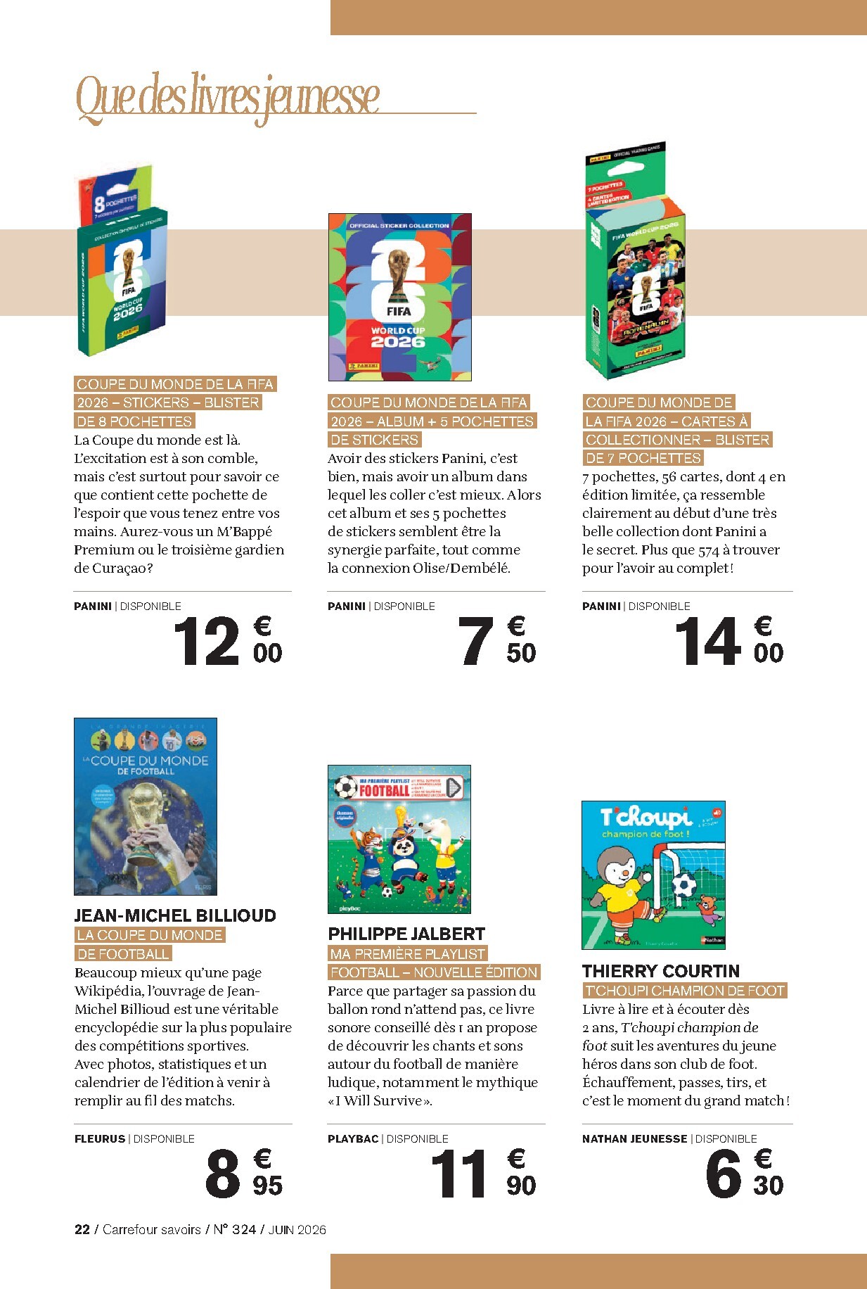 carrefour-market - Current Carrefour Market - Culture leaflet valid from du lundi 01/06/2026 to du mardi 30/06/2026 - page: 22