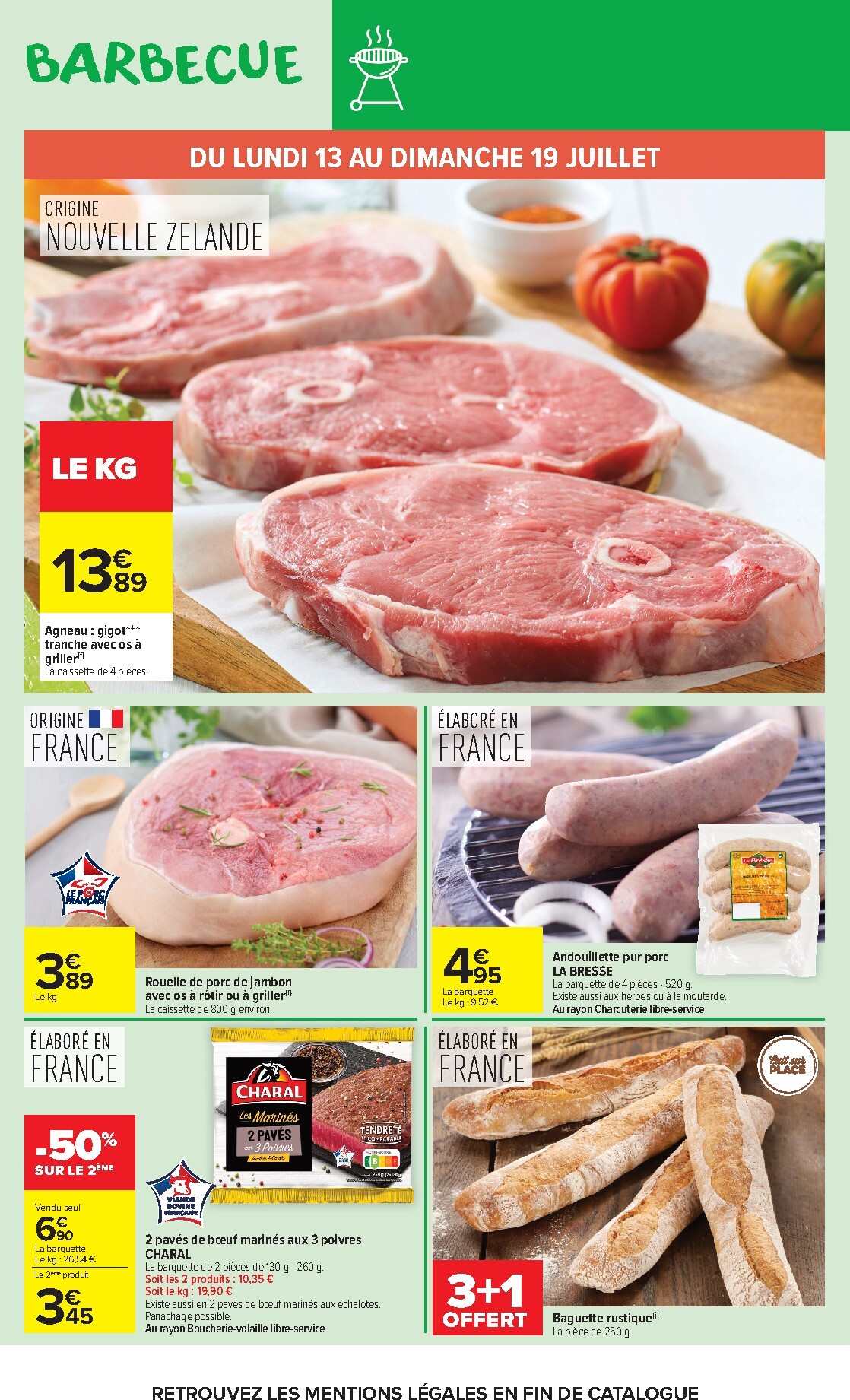 carrefour-market - Flyer Carrefour Market - Barbecue pour la semaine prochaine du du lundi 13/07/2026 au du dimanche 26/07/2026 - page: 8
