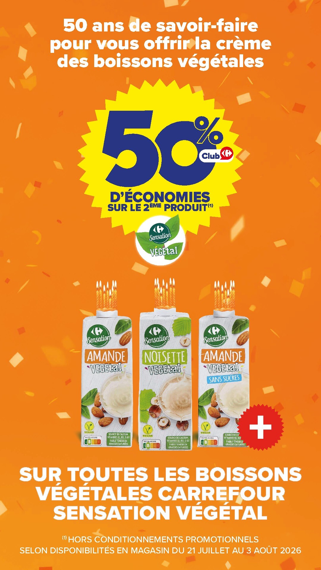carrefour-market - Current Carrefour Market - Découvrez La Marque Carrefour Sensation Végétal leaflet valid from du mardi 07/07/2026 to du lundi 03/08/2026 - page: 12
